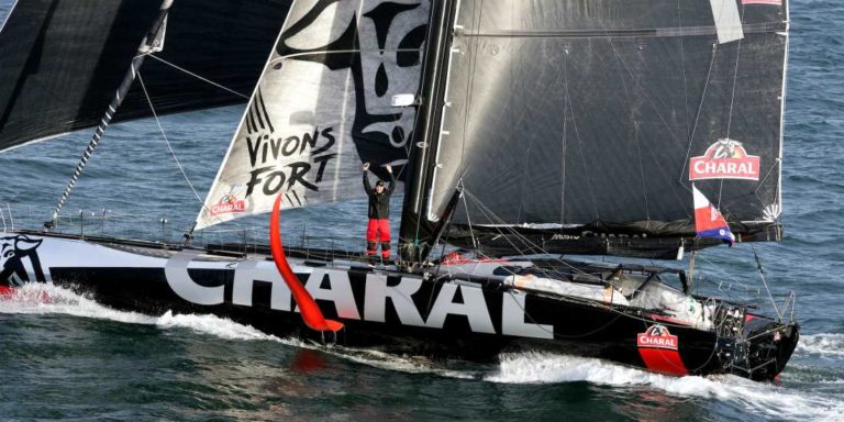 Jérémie Beyou vainqueur de la Vendée-Arctique-Les Sables d'Olonne