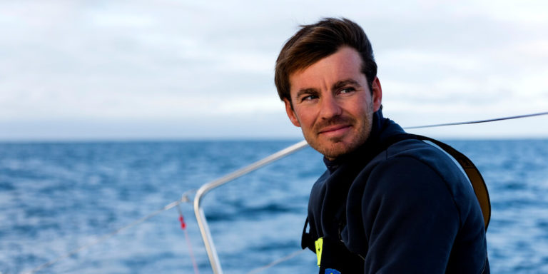 Pierre Quiroga a pour ambition d'être sur le podium de La Solitaire du Figaro en course au large