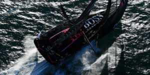 Alex Thomson sur le Vendée Globe avec Hugo Boss