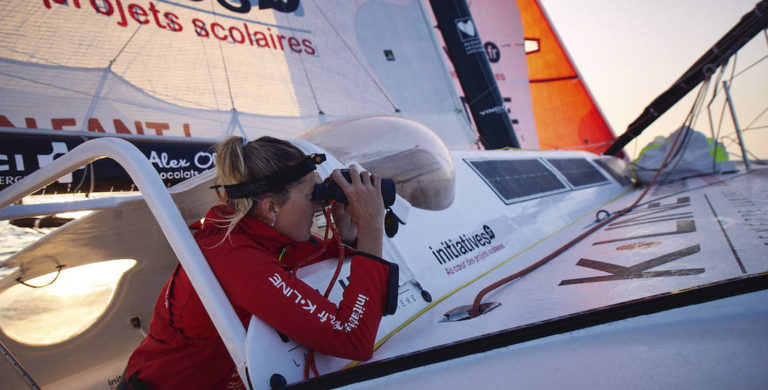 Podcast Vendée Globe avec Armel Le Cleac'h et David Sineau