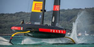 L'AC75 du défi italien Luna Rossa Prada Pirelli