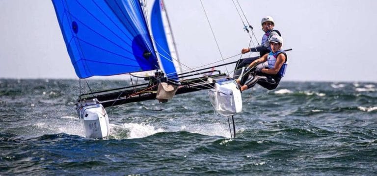 Delapierre / Audinet, les sélectionnés olympique en Nacra