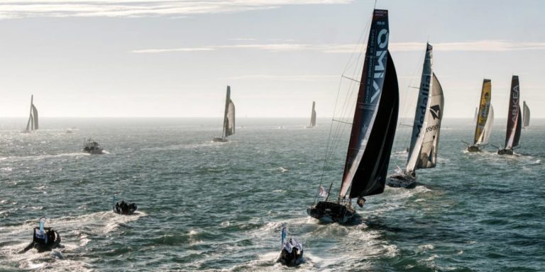 Le départ de la 9e édition du Vendée Globe