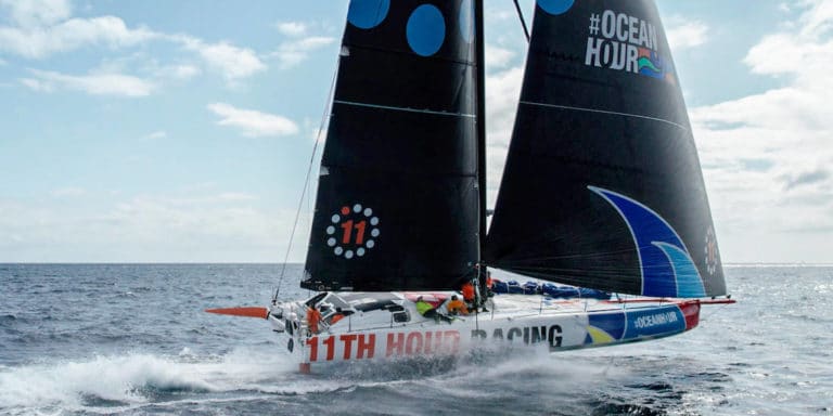 Nouvel Imoca 11th Hour Racing en navigation