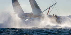 Imoca Biotherm de Paul Meilhat sur The Ocean Race