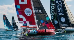 Les Imoca sur la Guyader Bermudes 1000 Race