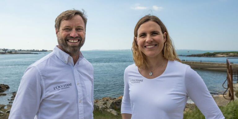 Clarisse Crémer et Alex Thomson