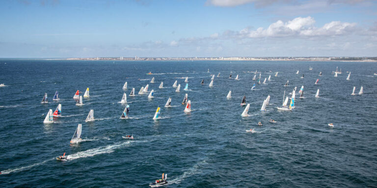 Départ de la Mini Transat