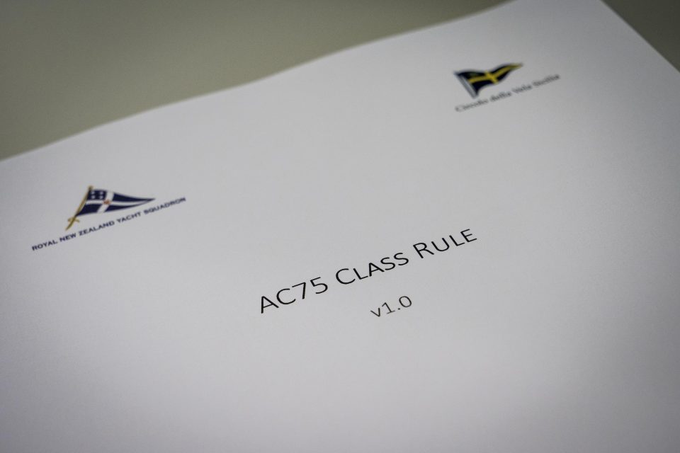 29/3/18- 36th America's Cup Class Rule