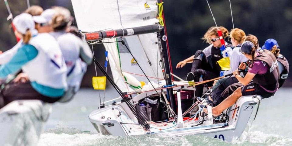 Pauline courtois match racing