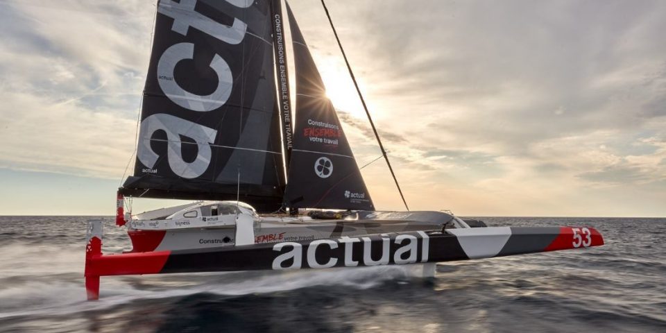 Actual Ultim 2, le trimaran d'Yves Le Blevec