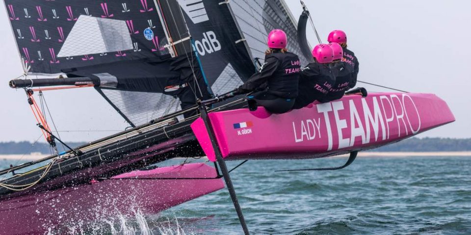 Mathilde Geron à la tête d'un équipage 100% féminin en ETF26