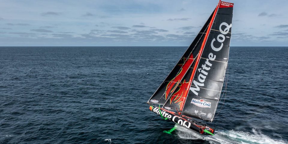 La corderie équipe l'Imoca 60 pieds de Yannick Bestaven