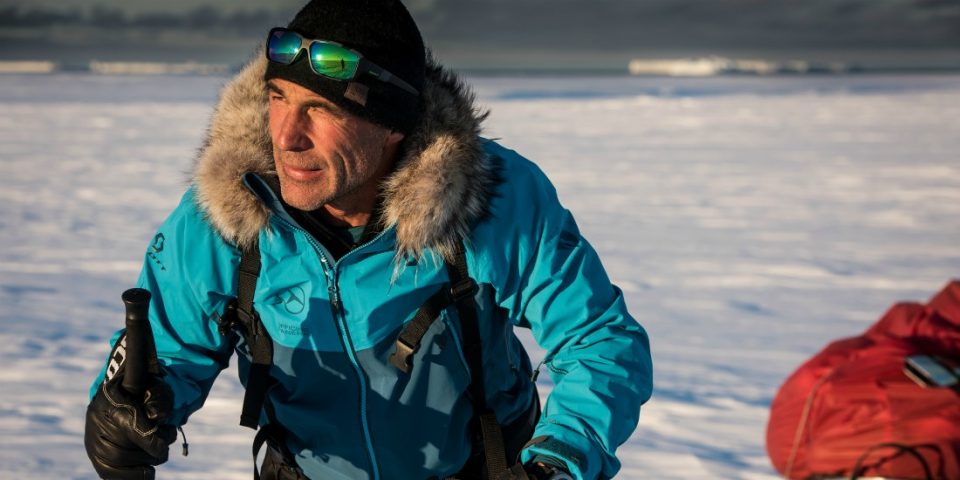 POLE2POLE expedition. Pangaea sailing in Antarctica.Mike getting ready for his Antarctica expedition. Mike started his crossing. Dronning maud land. Kameneva bukta ( buhta). Panerai watch .
