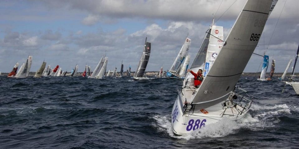 Mini Transat départ Les Sables d'Olonne