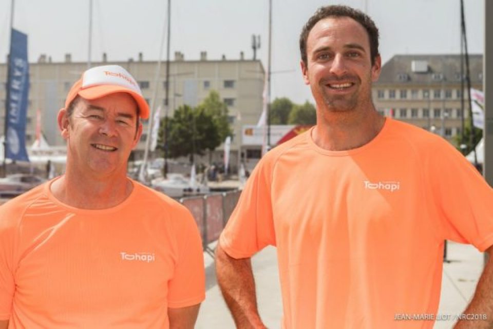 Les skippers de la Normandy Channel Race 2018, à Caen le 26 mai 2018

Photo Jean-Marie LIOT / NCR