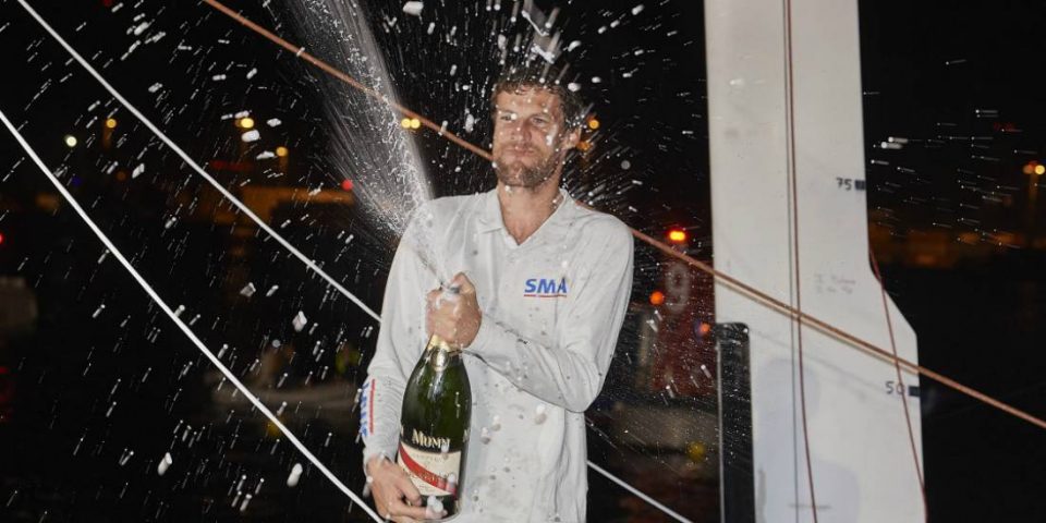 Paul Meilhat est le dernier vainqueur de la Route du Rhum en Imoca