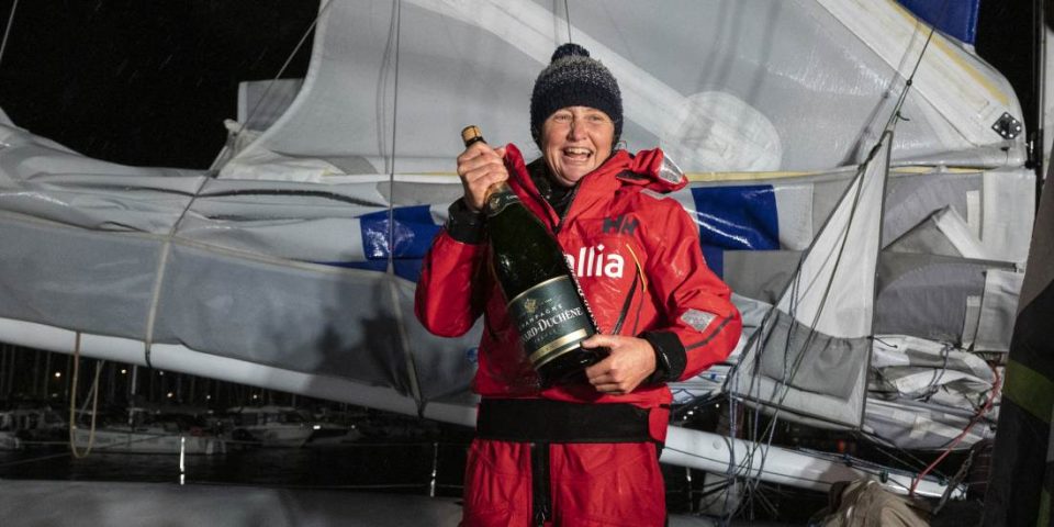 Pip Hare on the Vendée Globe