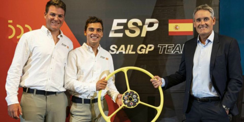 Spain SailGP Team unveiled by SailGP's CEO, Russell Coutts
