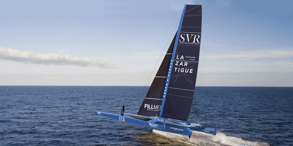 Trimaran SVR LAZARTIGUE François Gabart