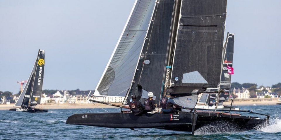 Yvan Bourgnon en ETF26 à Carnac